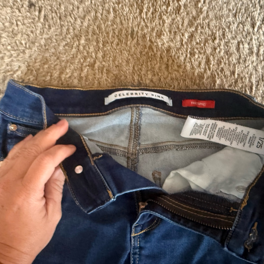 Celebrity Pink Indigo Denim Pants